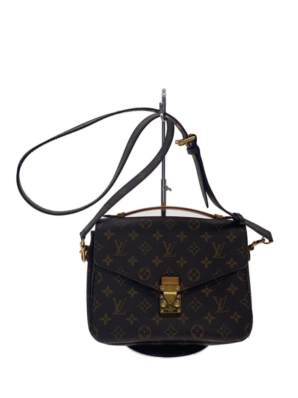 Louis Vuitton Pochette Metis Monogram Canvas Brown